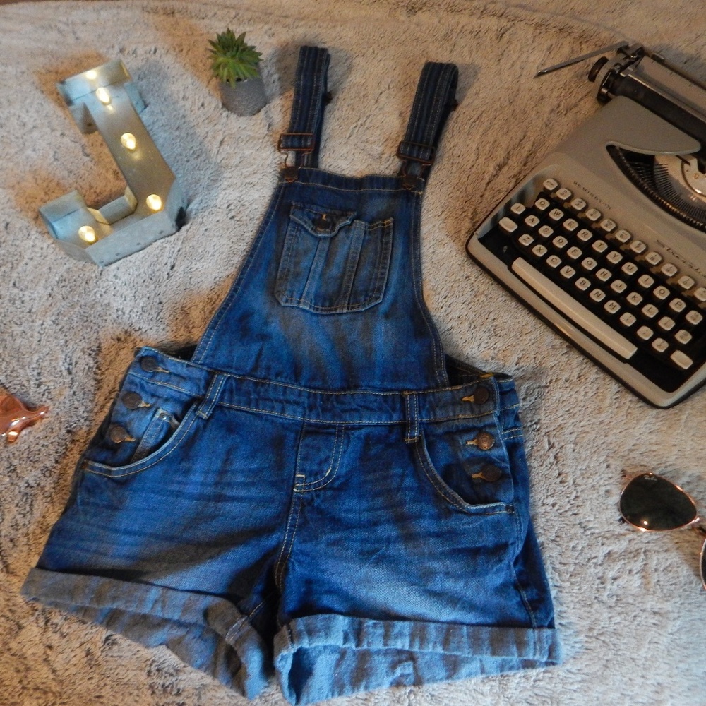 Overall Shorts